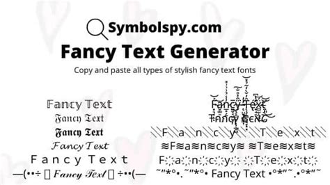 Fancy Text Generator (𝓬𝓸𝓹𝔂 𝒶𝓃𝒹 𝕡𝕒𝕤𝕥𝕖).